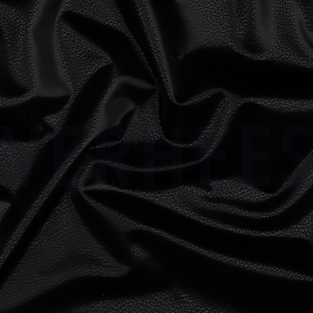 FAUX LEATHER STRUCTURE BLACK #2