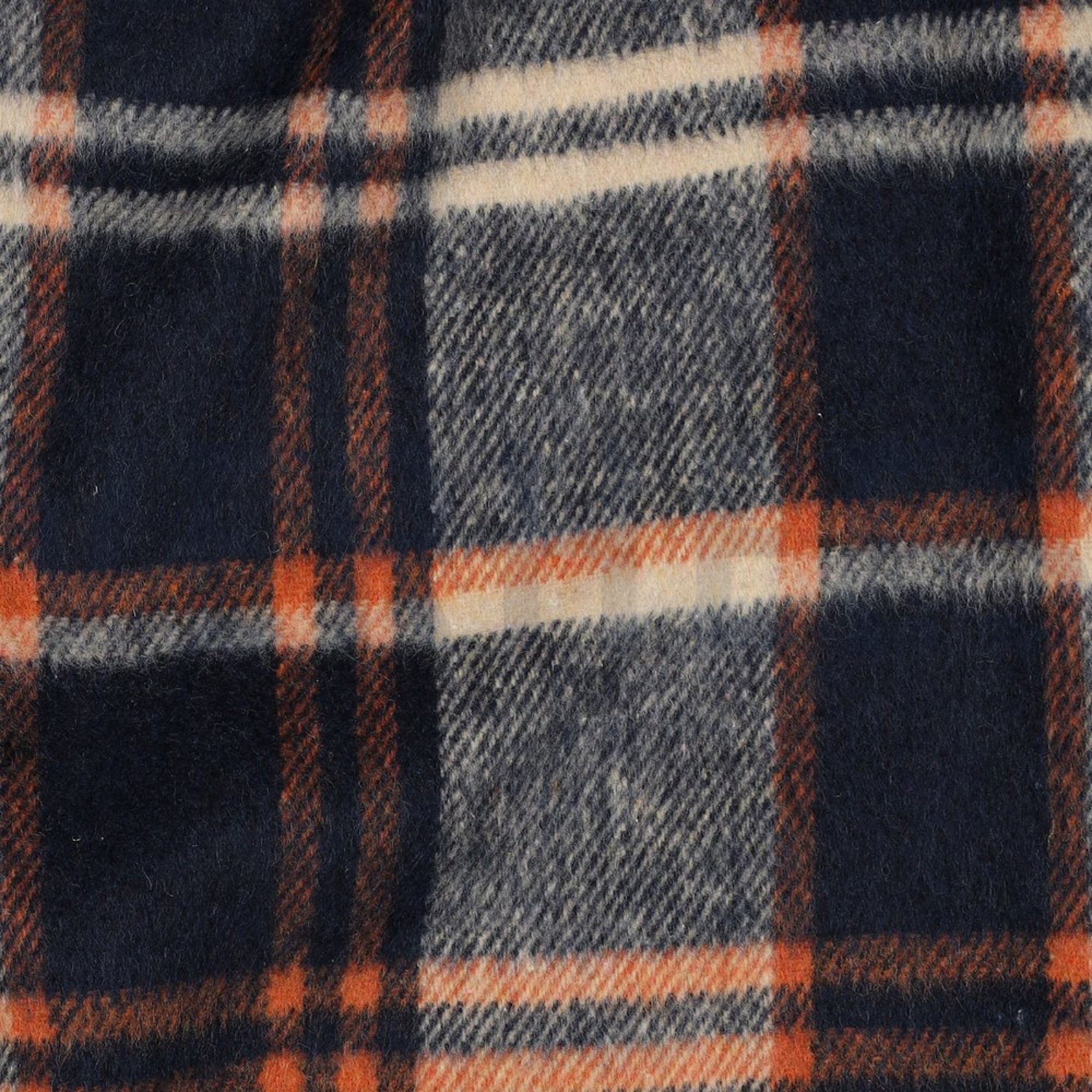 BRUSHED YARN DYED CHECKS NAVY (high resolution) #2