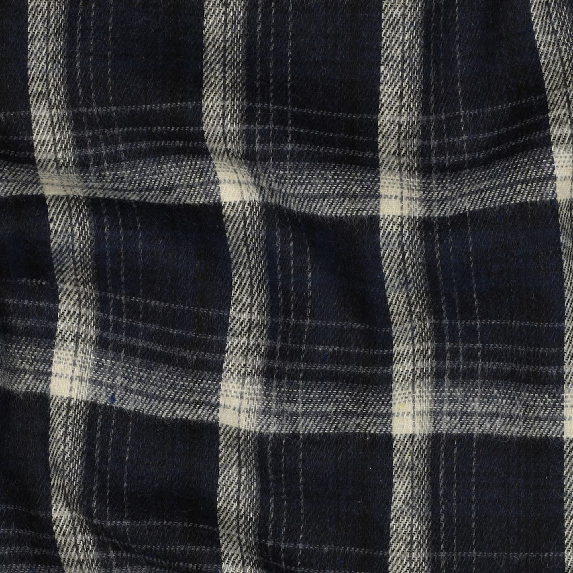 BRUSHED YARN DYED CHECKS NAVY (high resolution) #2
