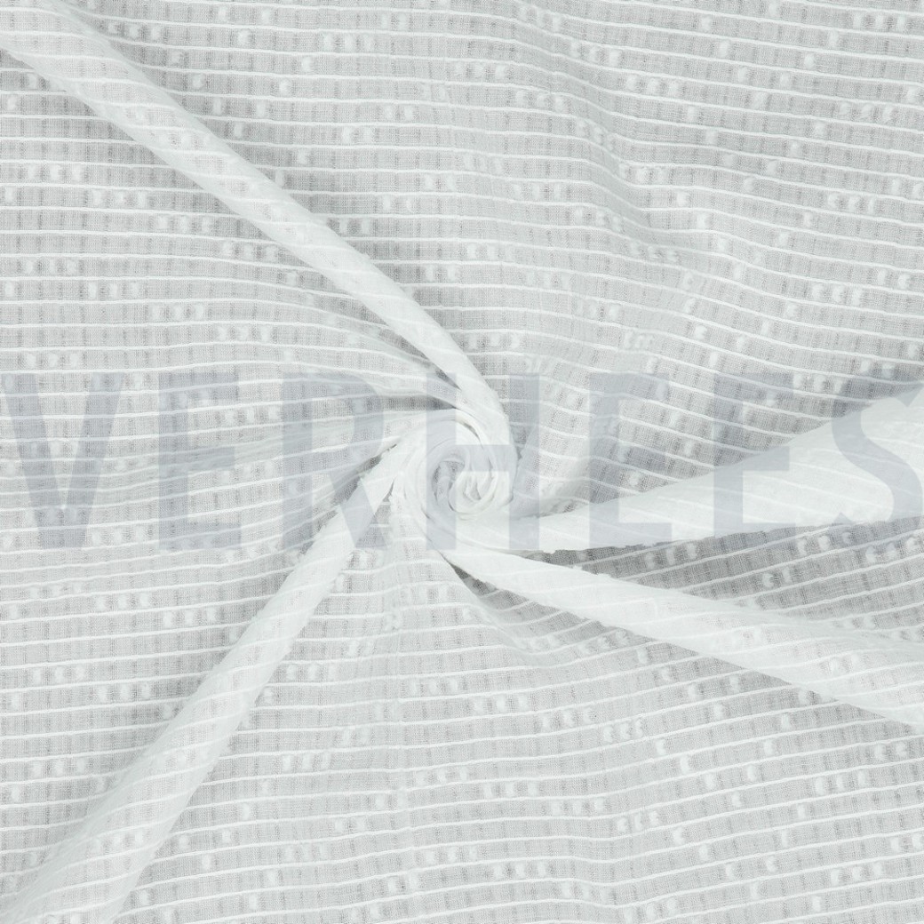 DOBBY STRIPES WHITE #2