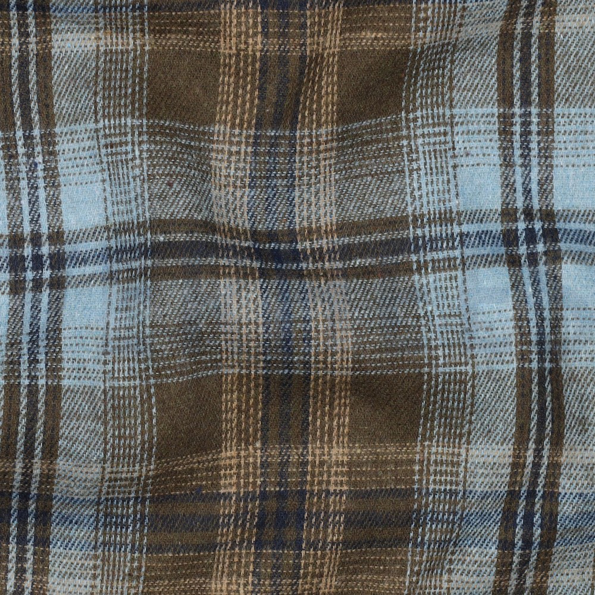 BRUSHED YARN DYED CHECKS BLUE (high resolution) #2