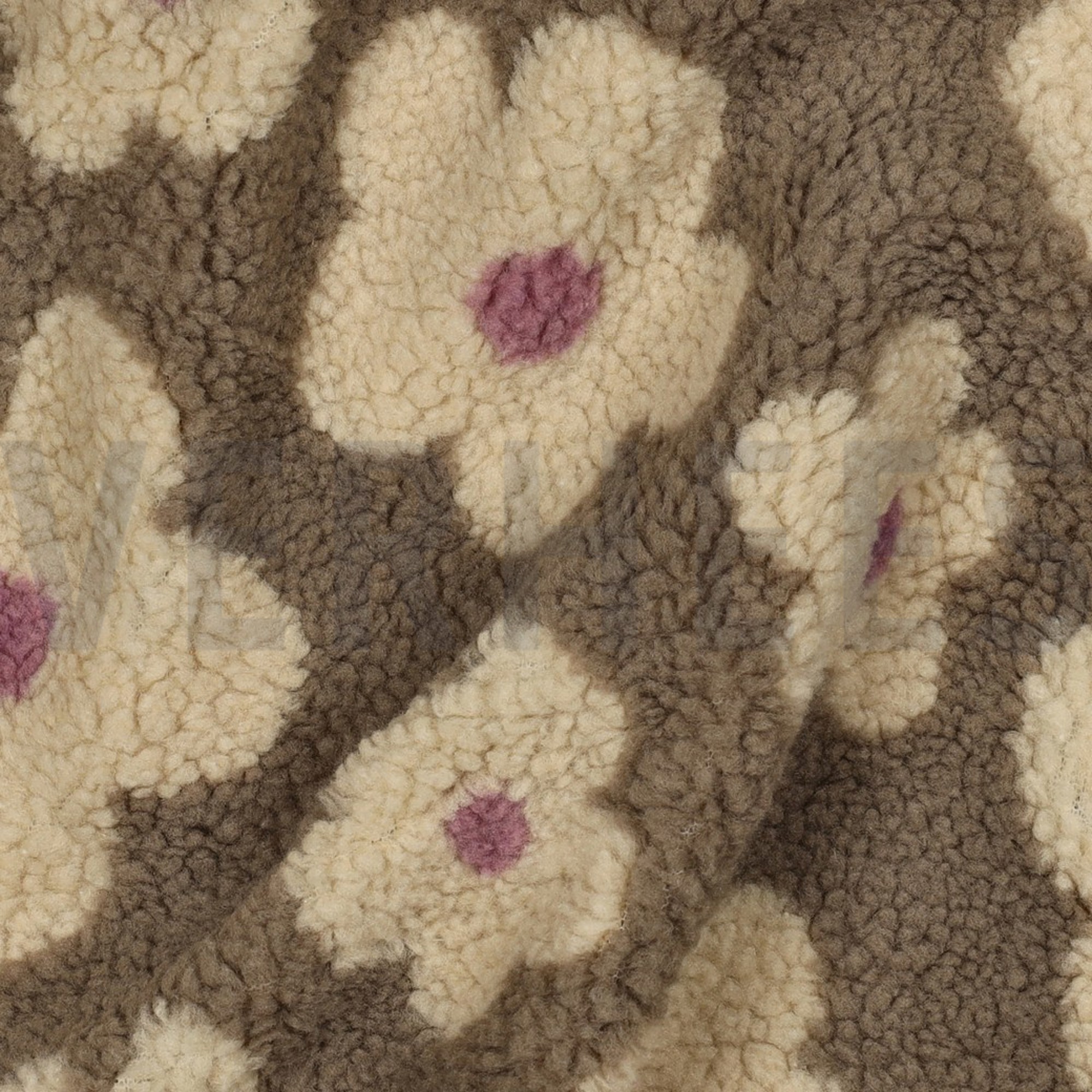 TEDDY JACQUARD FLOWERS TAUPE / BEIGE (high resolution) #2
