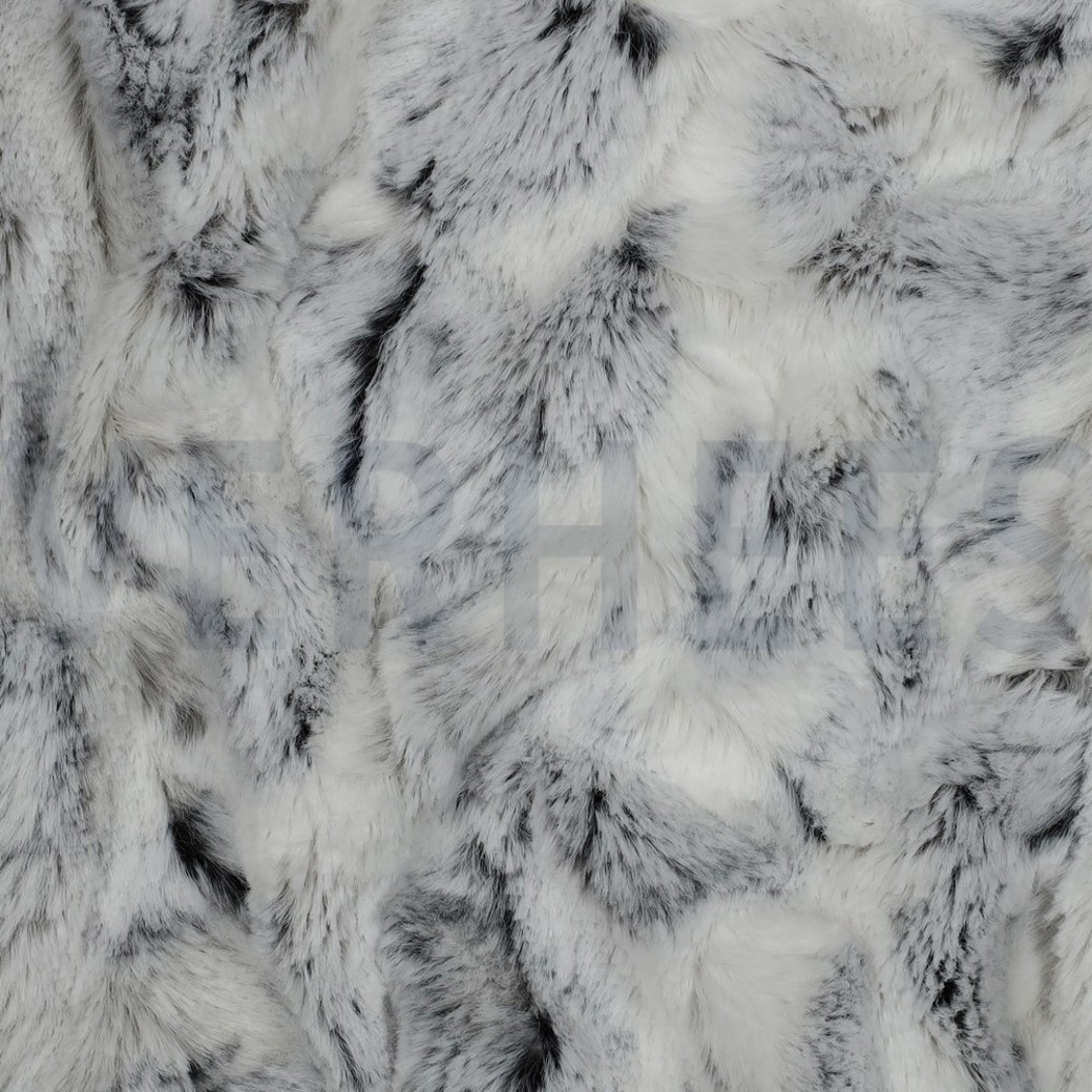 FUR ANIMAL SKIN BLACK #2
