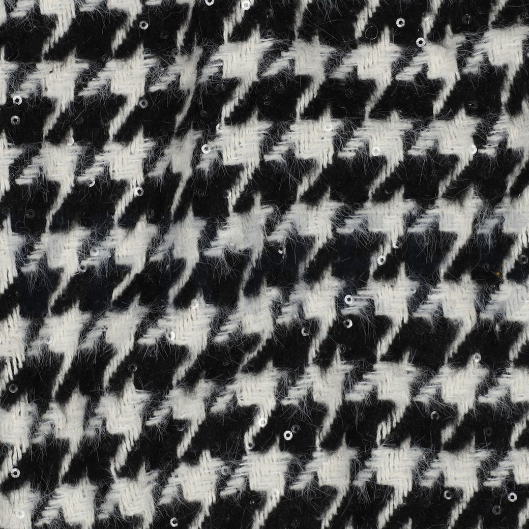 PIED DE POULE SPANGLES BLACK #2