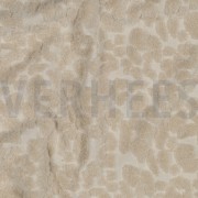 COTTON TOWELING KNIT ANIMAL SKIN SAND (thumbnail) #2