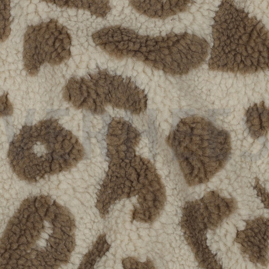 TEDDY ANIMAL SKIN TAUPE #2