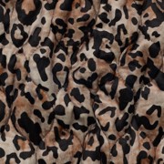 STEPPED VELVET DIGITAL ANIMAL SKIN BROWN (thumbnail) #2