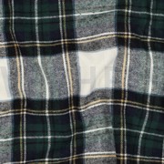 COTTON YARN DYED BRUSHED CHECKS ECRU/NAVY (thumbnail) #2