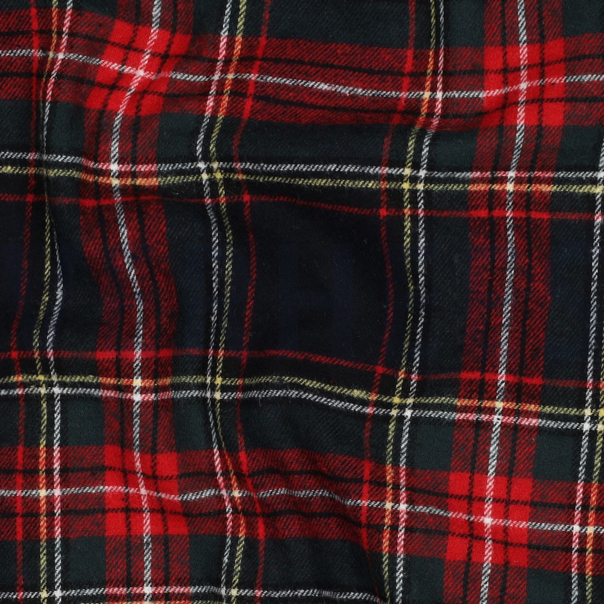 COTTON YARN DYED BRUSHED CHECKS NAVY/RED (high resolution) #2