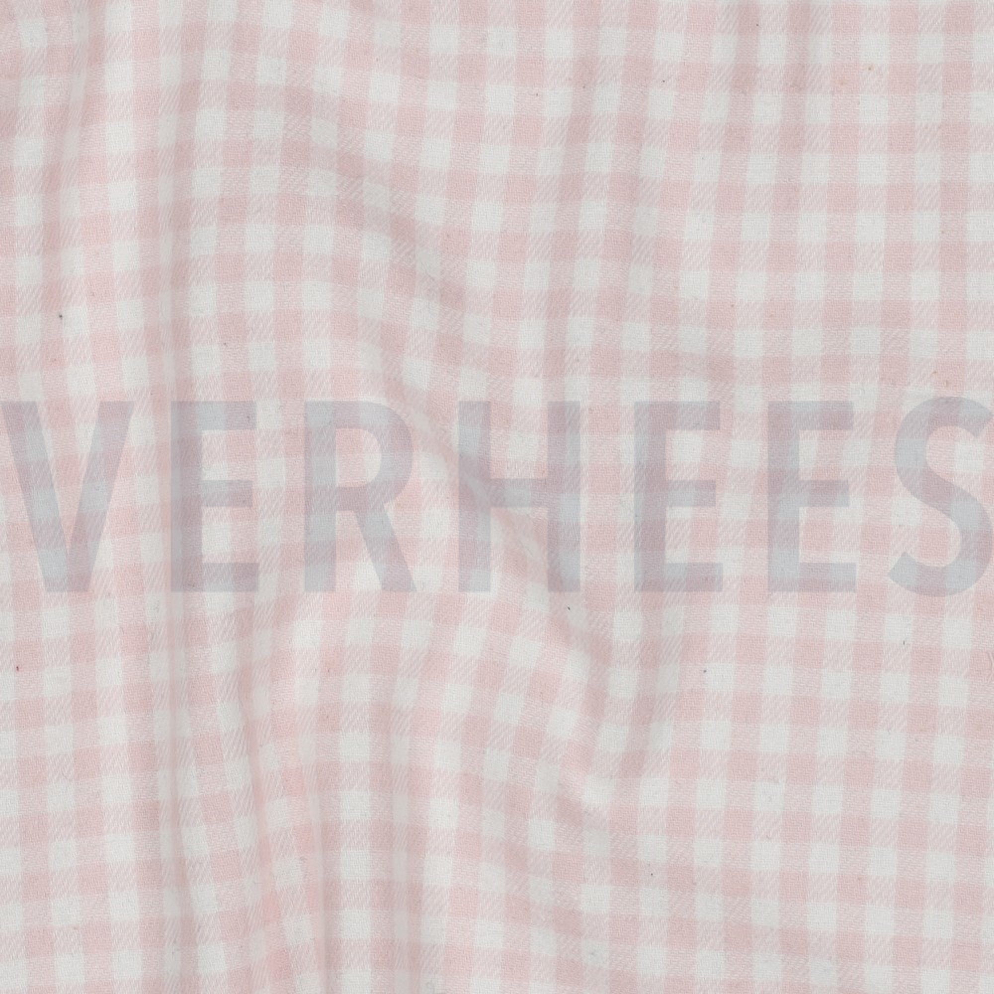 COTTON YARN DYED BRUSHED CHECKS LIGHT ROSE (high resolution) #2