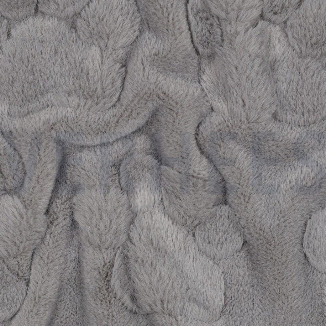 FLEECE DOG PAWS GREY #2