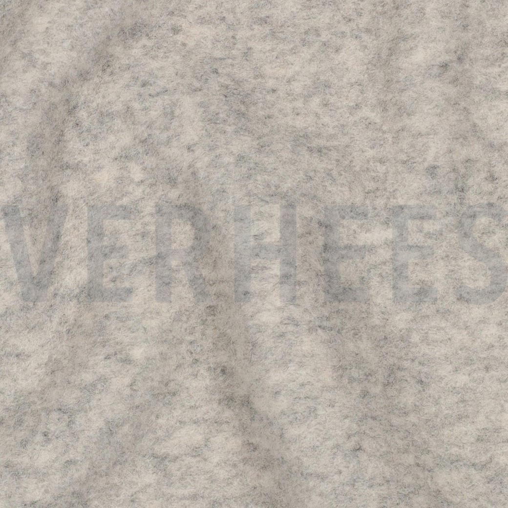 MERINO WOOL FLEECE LIGHT GREY #2