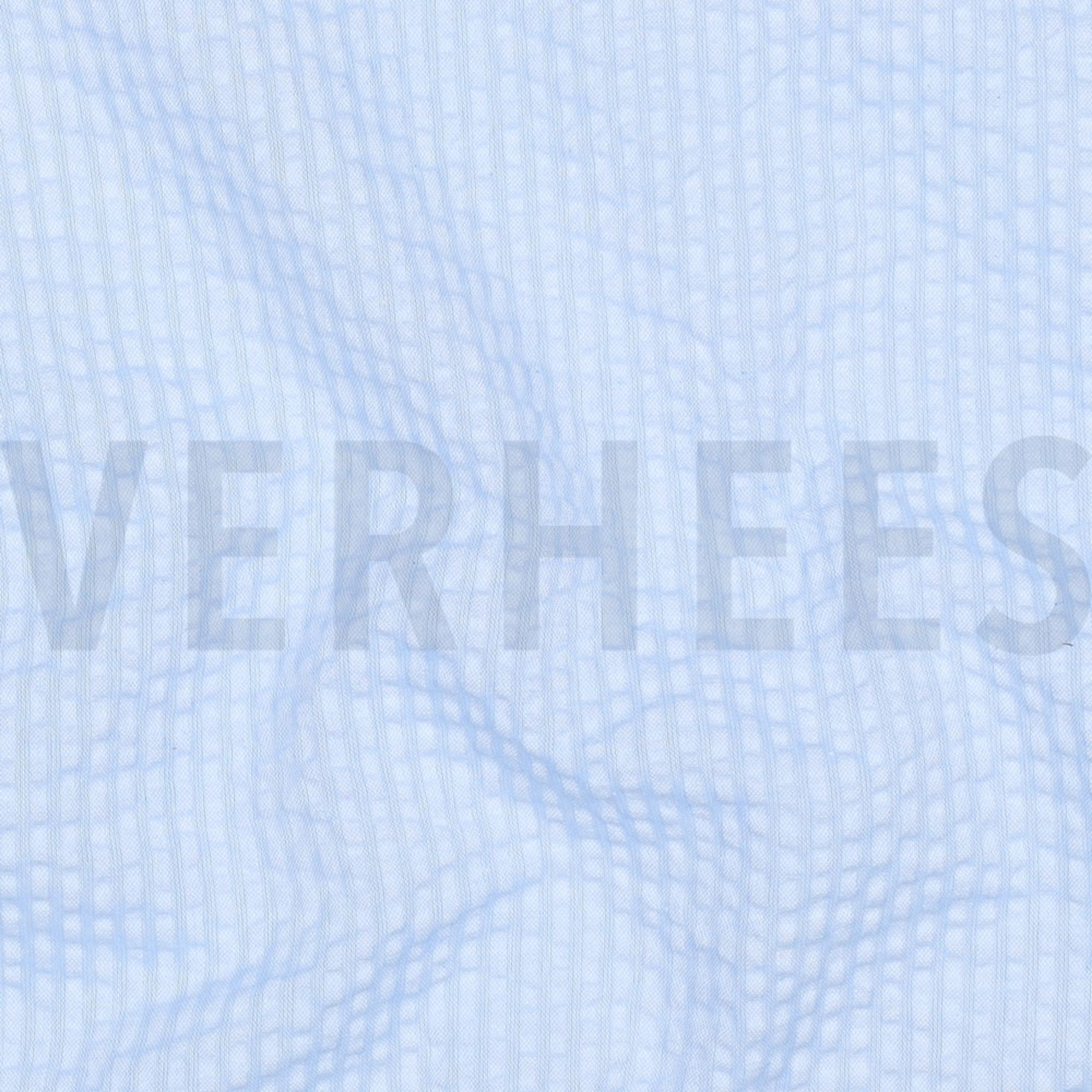 COTTON SEERSUCKER YARN DYED STRIPES BLUE (high resolution) #2