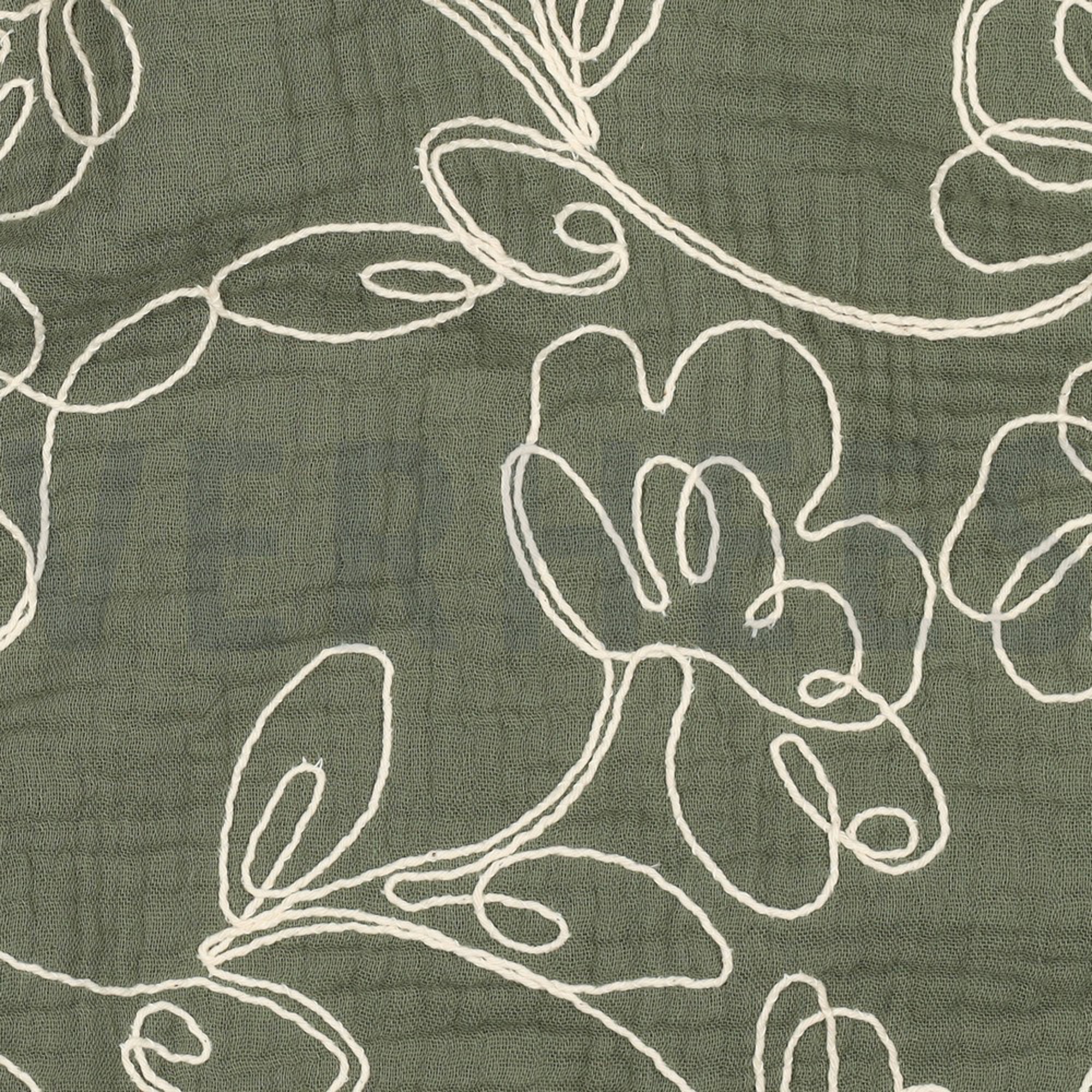 DOUBLE GAUZE EMBROIDERY FLOWERS PICKLE (high resolution) #2