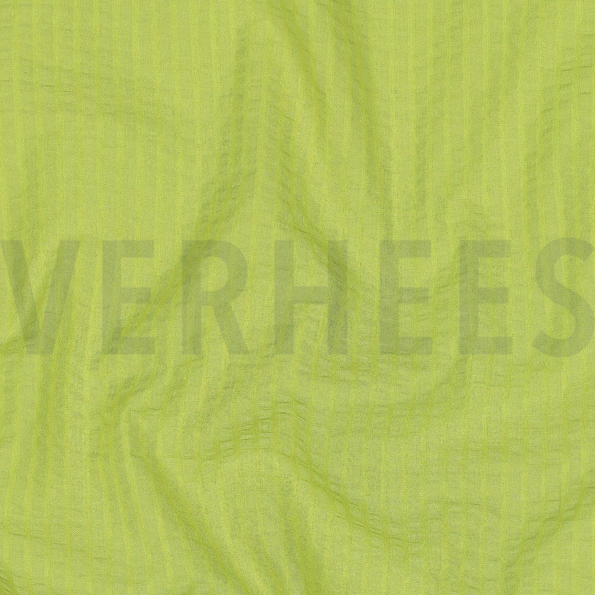 COTTON JACQUARD SEERSUCKER LIME (high resolution) #2