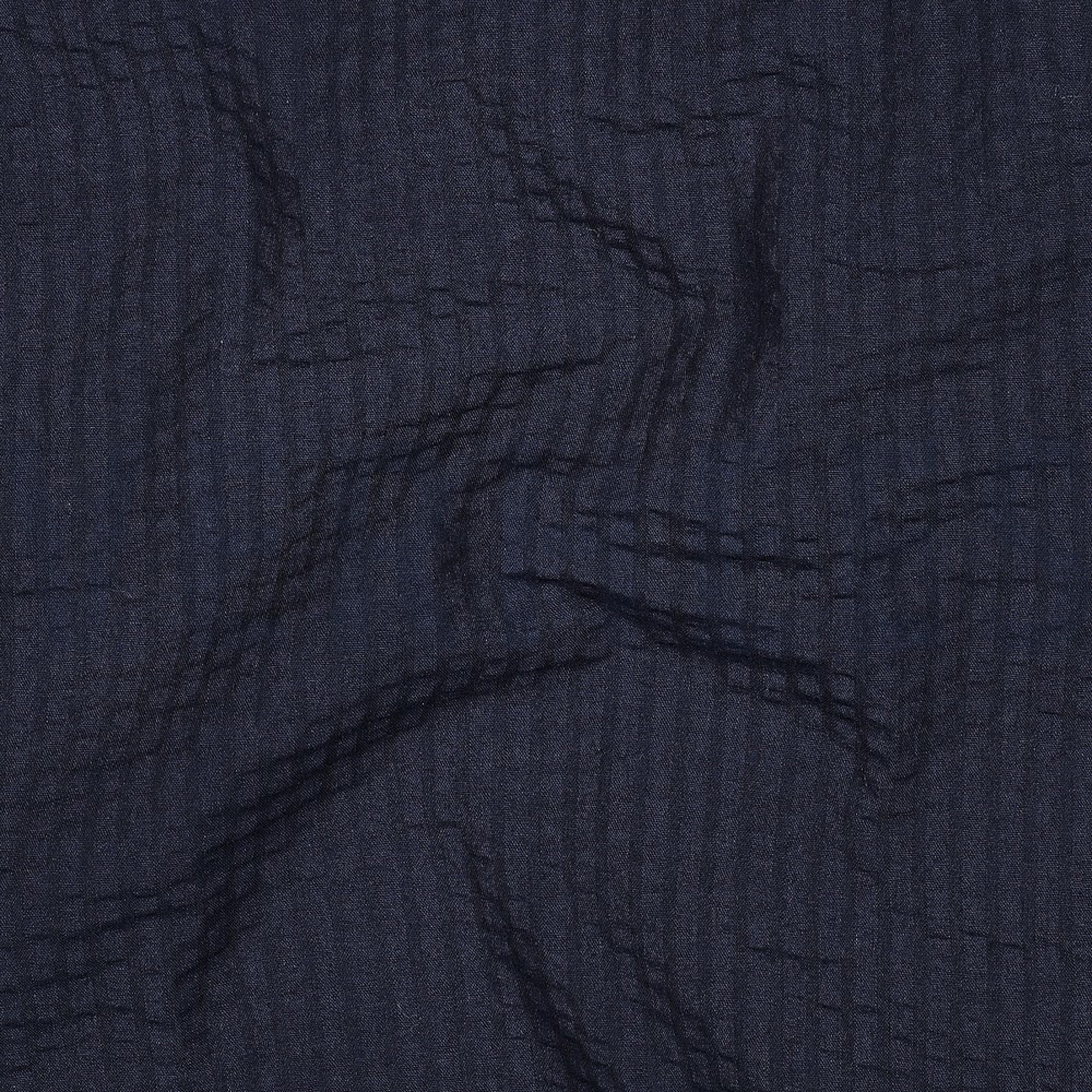 COTTON JACQUARD SEERSUCKER NAVY (high resolution) #2