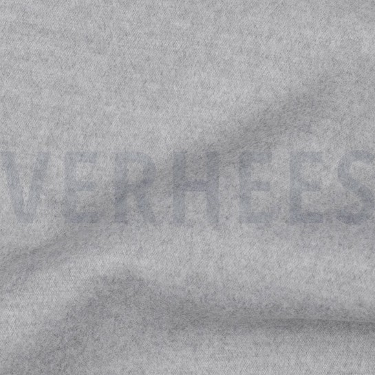 MANTELSTOFF HELLGRAU MELIERT #7