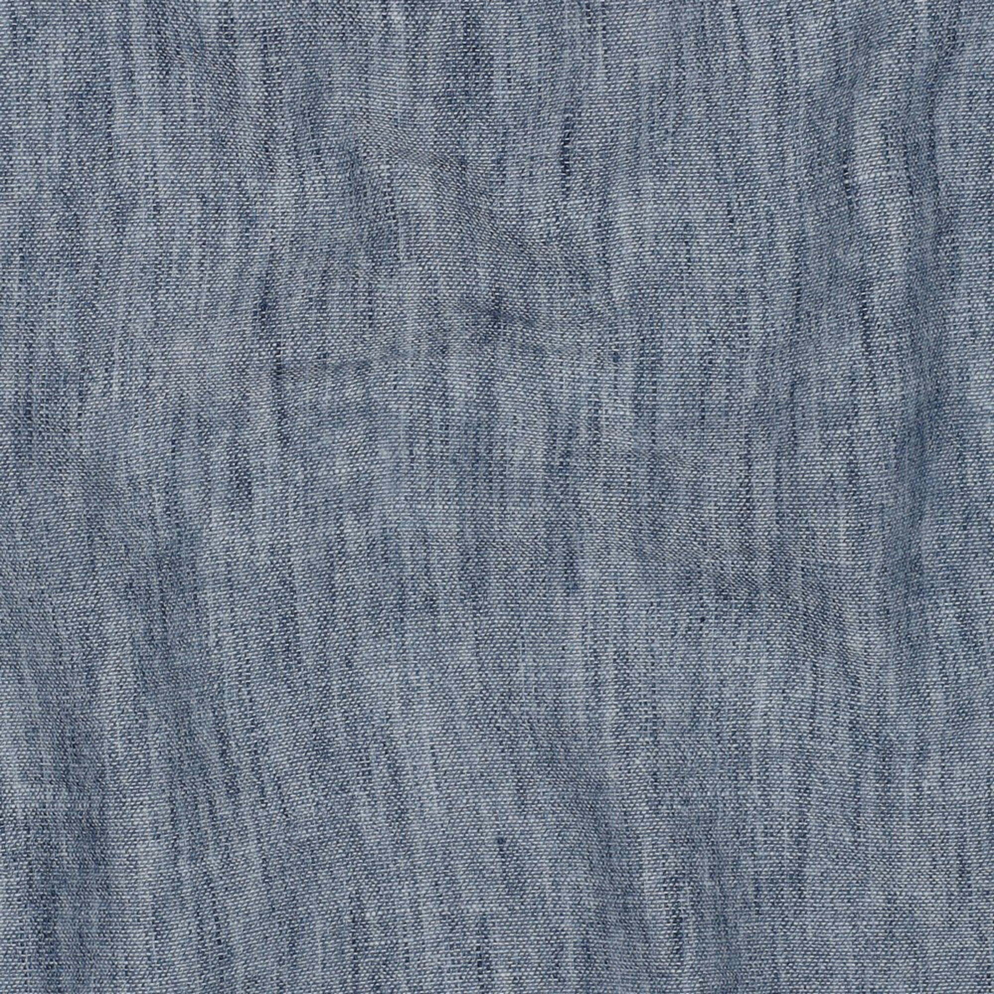 LINEN LOOK NAVY MELANGE (high resolution) #2