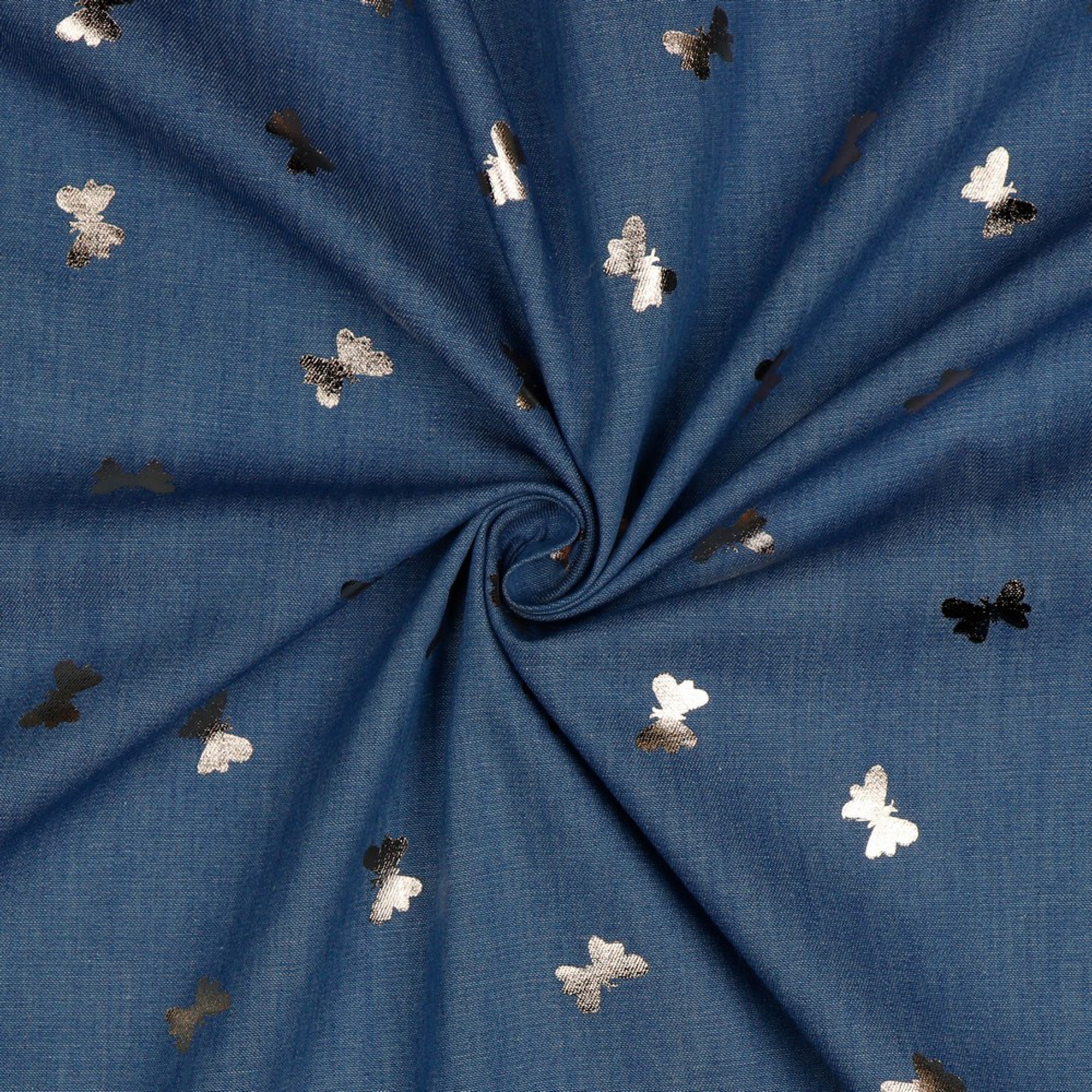 JEANS FOIL BUTTERFLIES BLEACHED (high resolution) #2