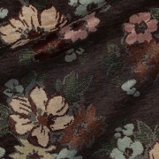GOBELIN CHENILLE FLOWERS BROWN (thumbnail) #2