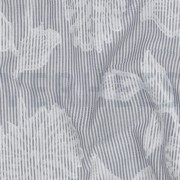 COTTON YARN DYED STRIPES JACQUARD FLOWERS NAVY (thumbnail) #2