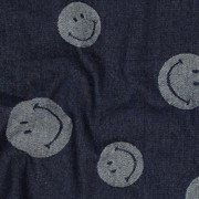 DENIM JACQUARD SMILEYS INDIGO (thumbnail) #2