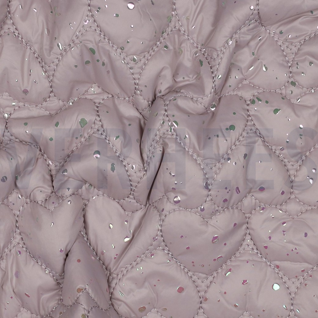 STEPPED FOIL HEARTS DARK POWDER #2