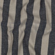 LINEN VISCOSE YARN DYED STRIPES NAVY (thumbnail) #2