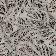 LINEN VISCOSE FOIL LEAVES BRONZE (thumbnail) #2
