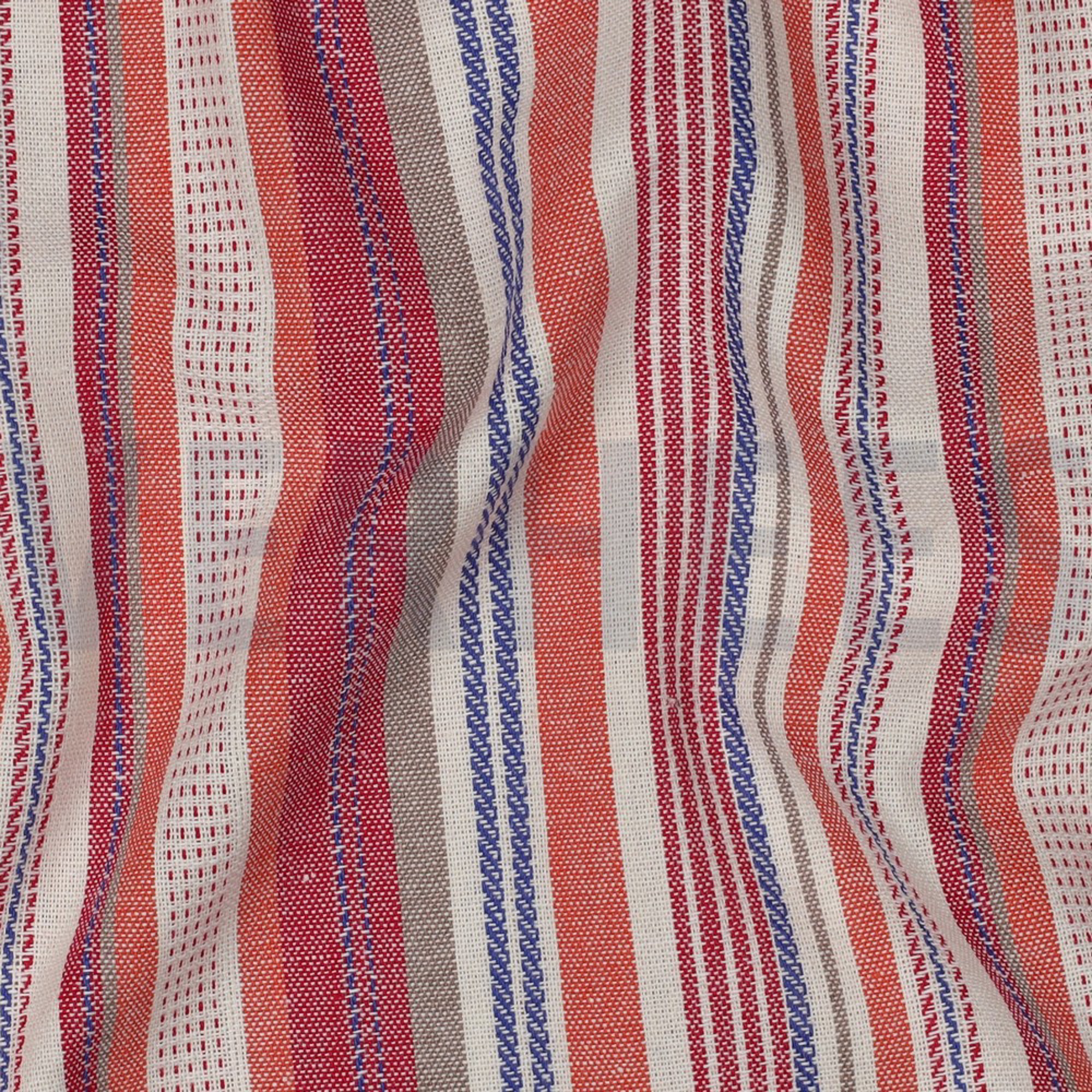 LINEN VISCOSE  YARN DYED STRIPES MULTICOLOUR (high resolution) #2