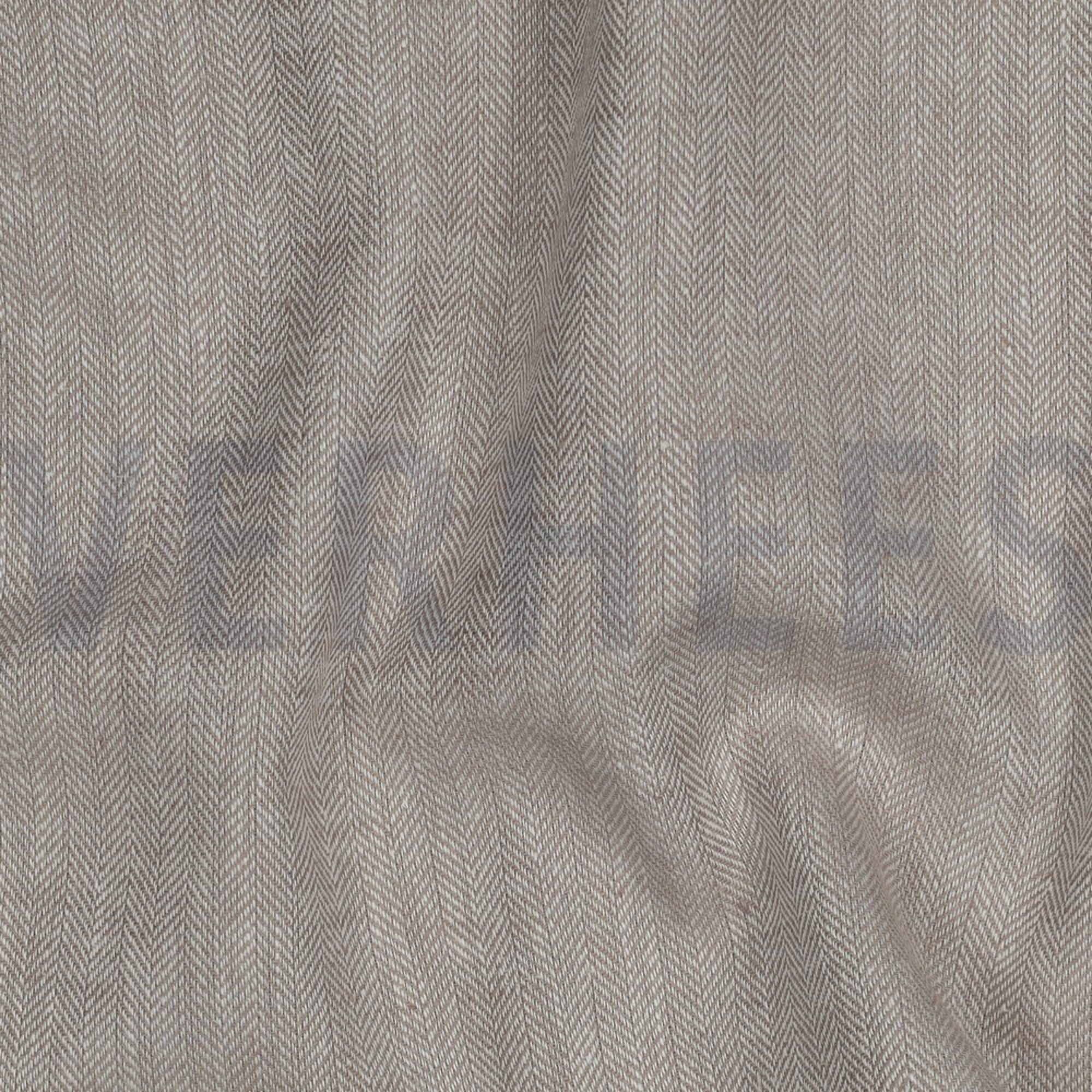 LINEN COTTON HERRINGBONE BEIGE (high resolution) #2
