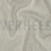 LINEN COTTON JACQUARD STRIPES BEIGE (thumbnail) #2