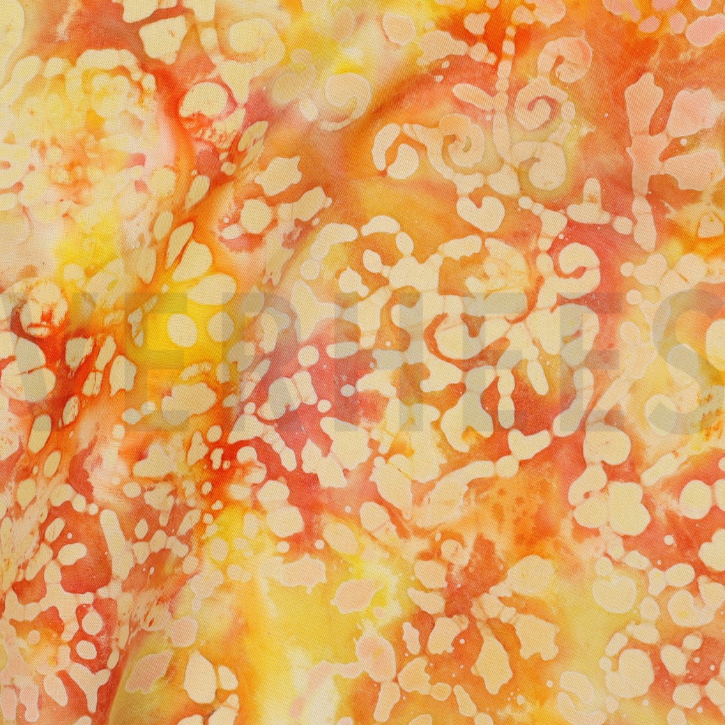 HANDCRAFTED BATIK VISCOSE YELLOW #2
