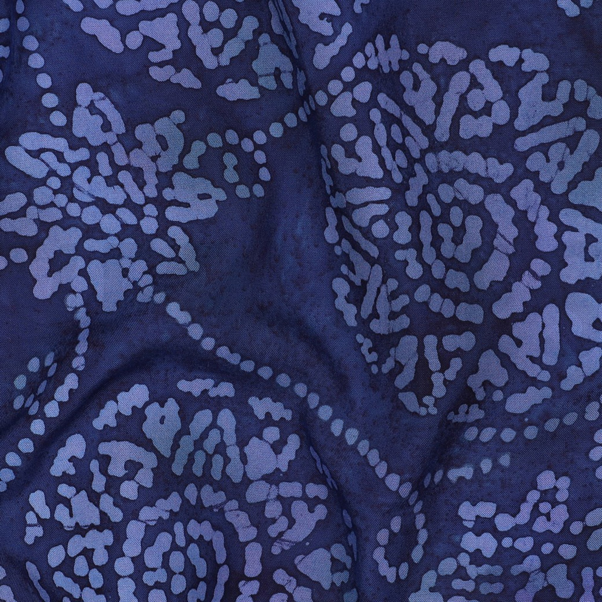 HANDCRAFTED BATIK VISCOSE NAVY (high resolution) #2