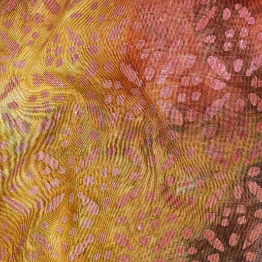 HANDCRAFTED BATIK VISCOSE YELLLOW #2