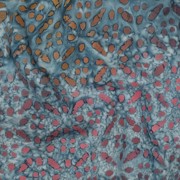 HANDCRAFTED BATIK VISCOSE BLUE (thumbnail) #2