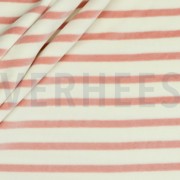 NICKY YARN DYED STRIPE ECRU / ROSE (thumbnail) #2