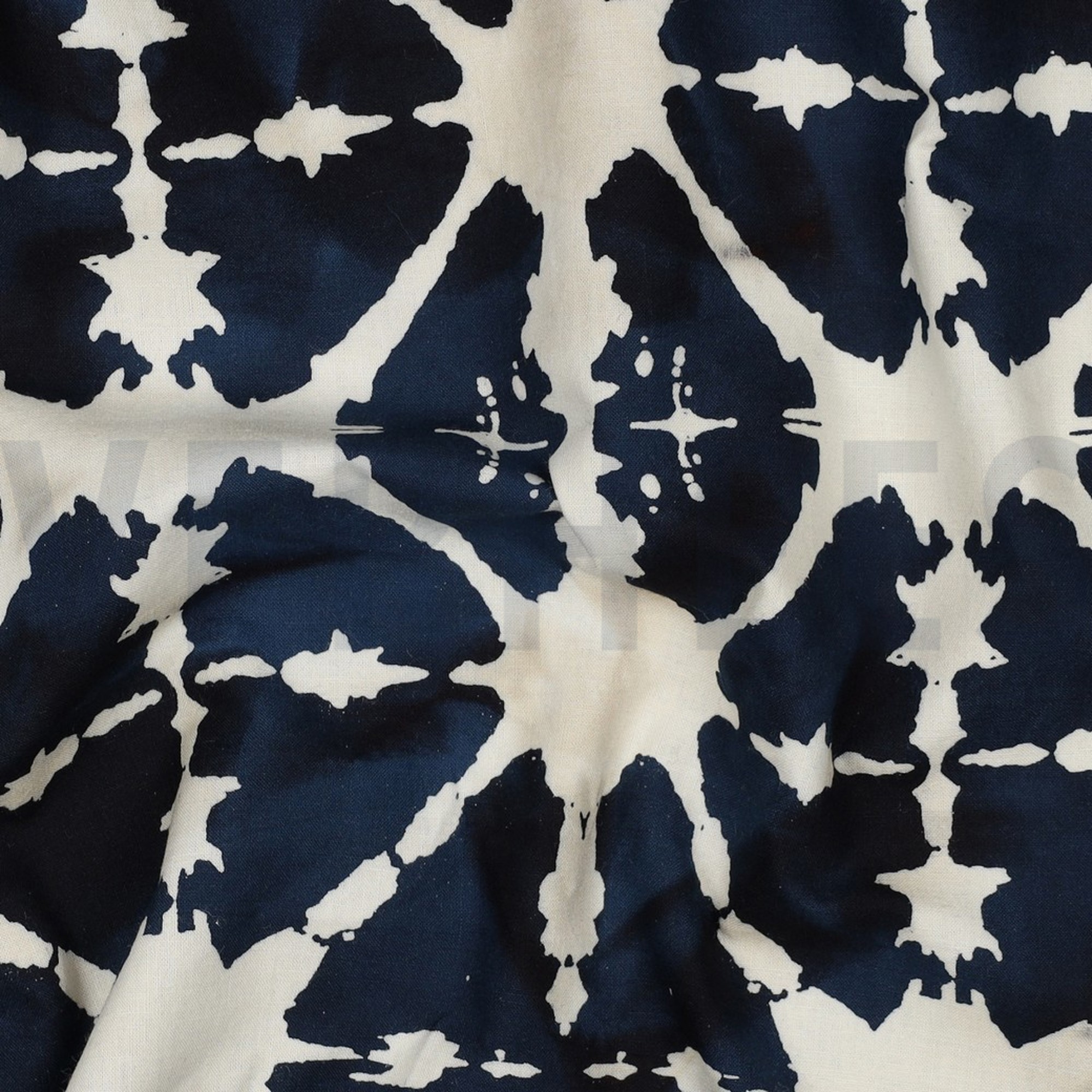 HANDCRAFTED BATIK COTTON NAVY (high resolution) #2
