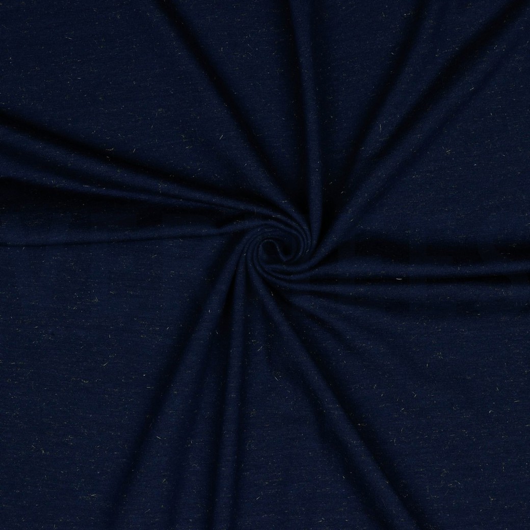 JERSEY GOLD LUREX NAVY #2