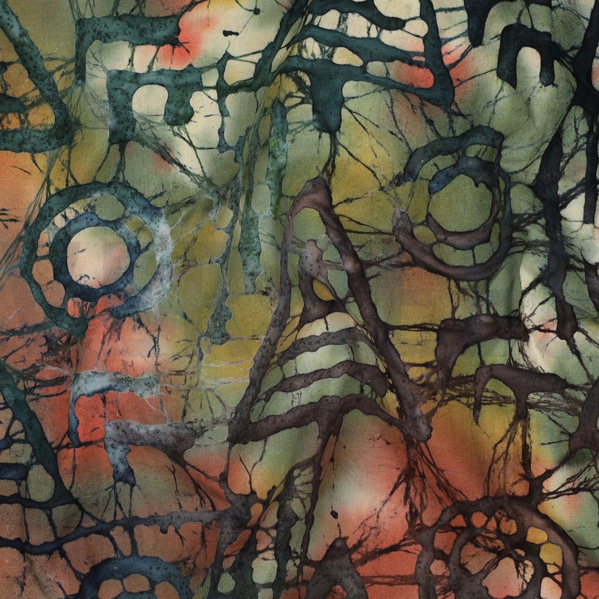 HANDCRAFTED BATIK COTTON GREEN (high resolution) #2