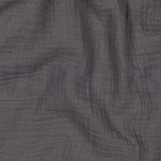 DOUBLE GAUZE GOTS DARK GREY (thumbnail) #2