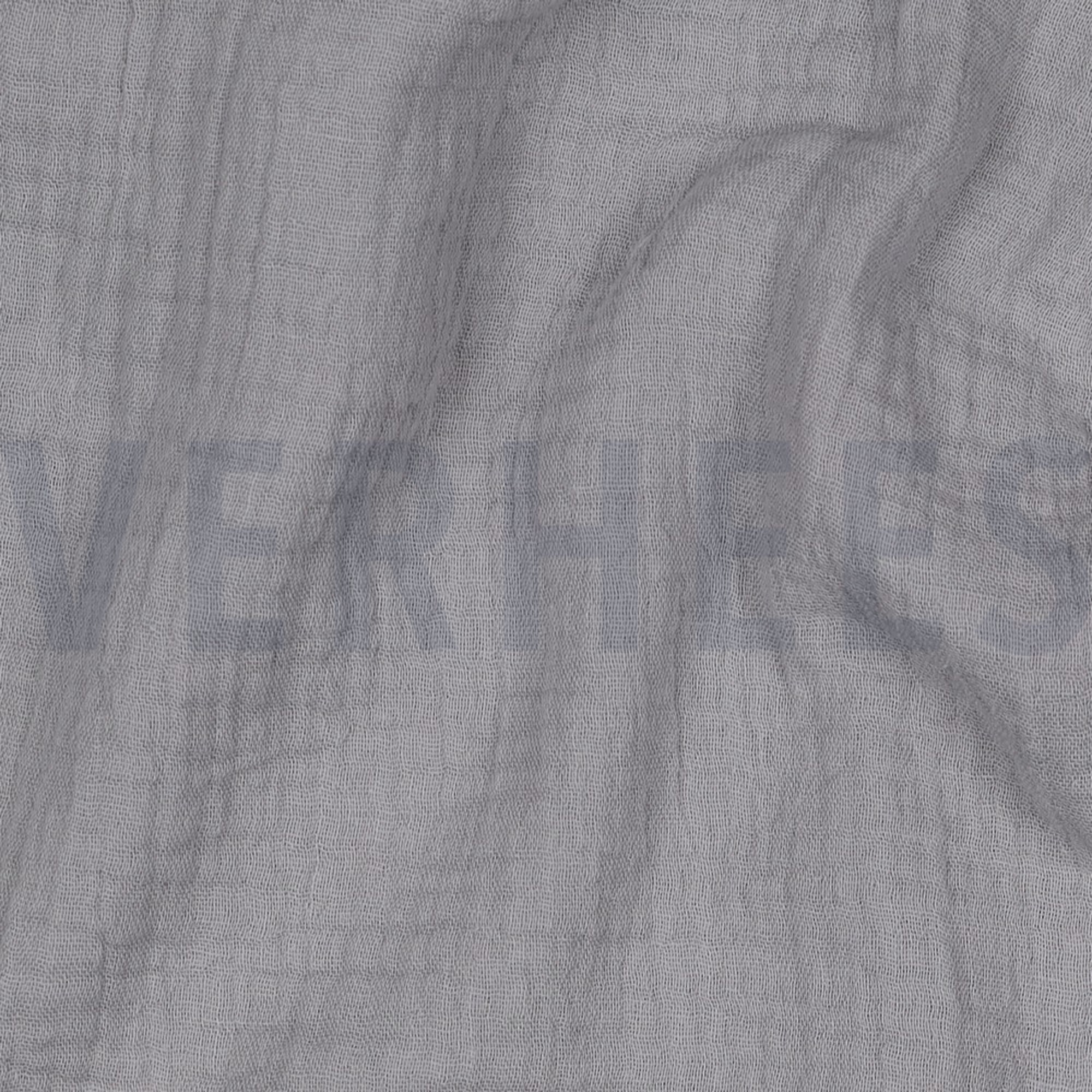 DOUBLE GAUZE GOTS GREY (high resolution) #2