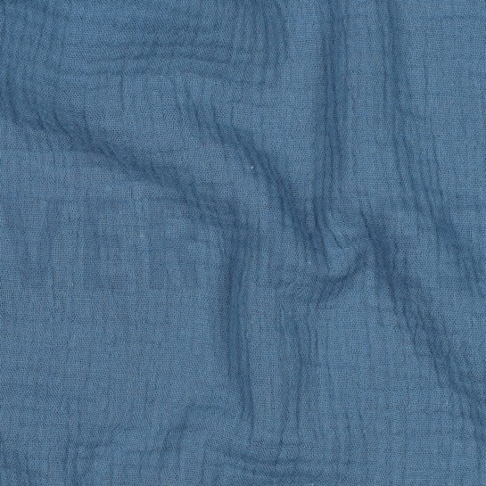 MUSSELIN GOTS INDIGO #7