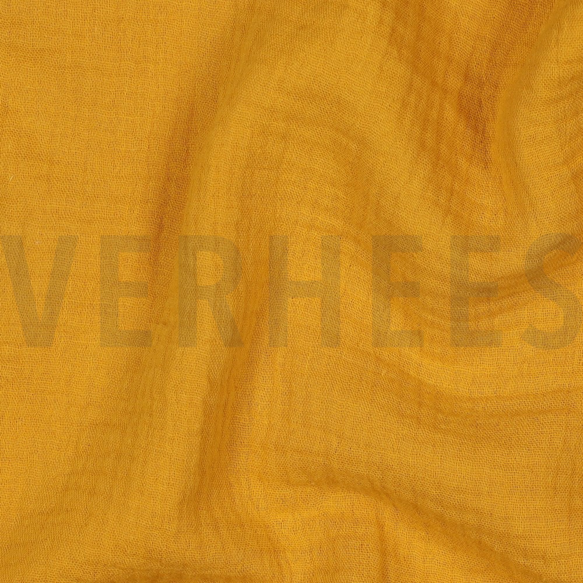DOUBLE GAUZE GOTS DARK YELLOW (high resolution) #2
