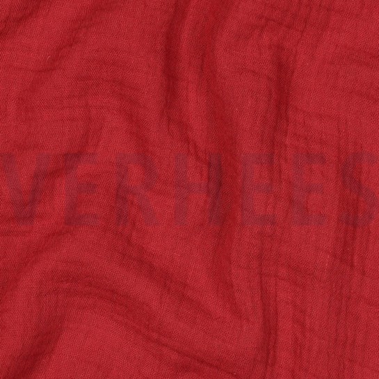 MUSSELIN GOTS BORDEAUXROT #7