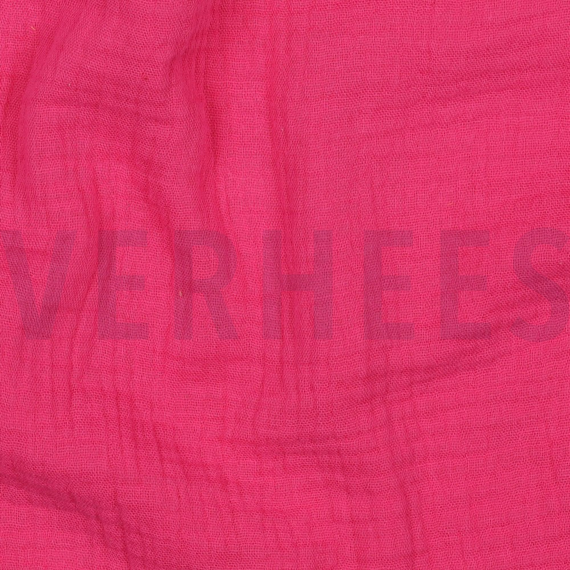 DOUBLE GAUZE GOTS FUCHSIA (high resolution) #2