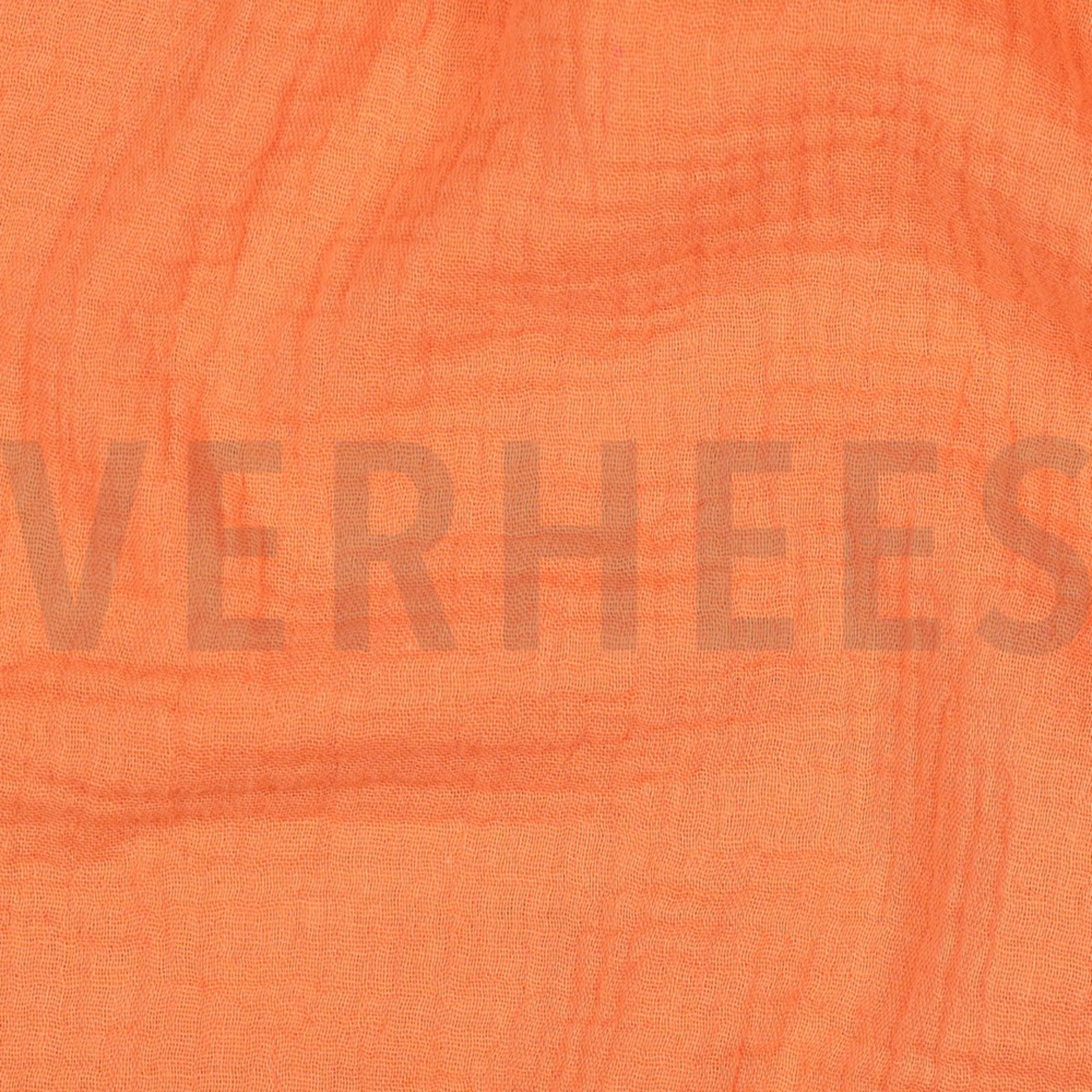 DOUBLE GAUZE GOTS ORANGE (high resolution) #2