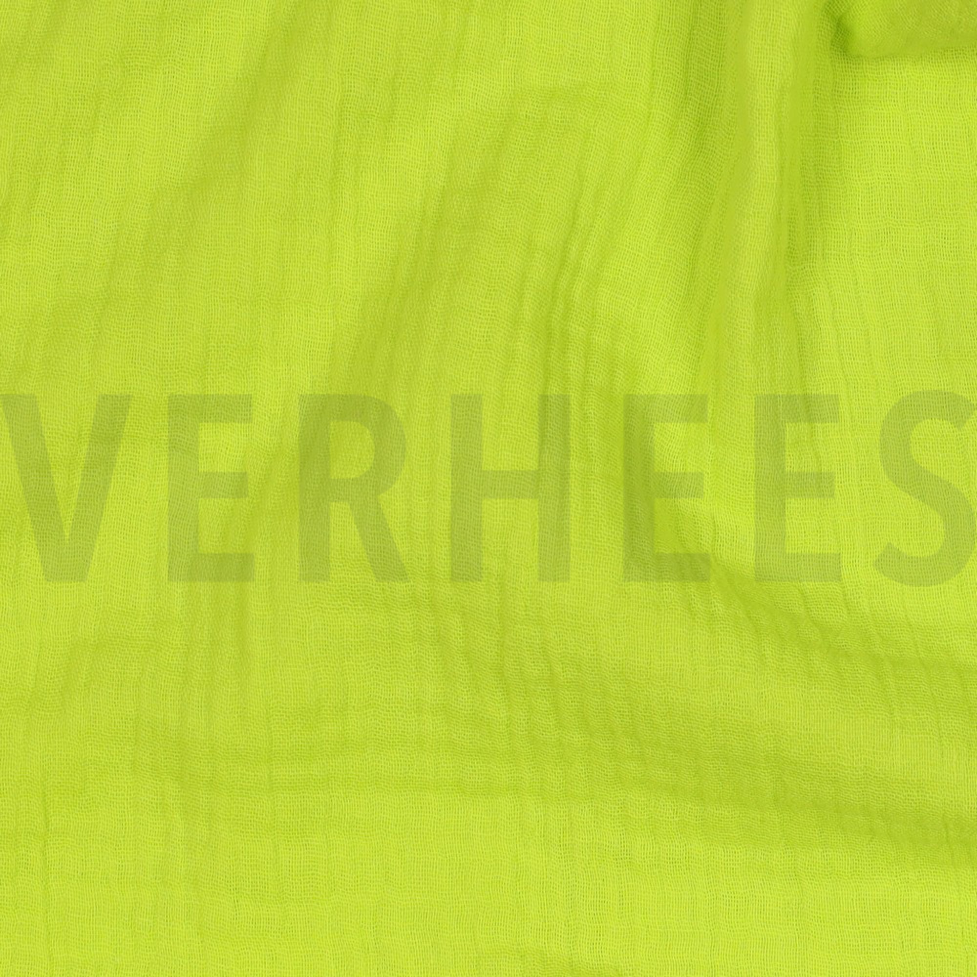 DOUBLE GAUZE GOTS YELLOW NEON (high resolution) #2