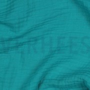 DOUBLE GAUZE GOTS TEAL (thumbnail) #2