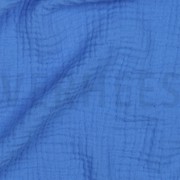 DOUBLE GAUZE GOTS ROYAL BLUE (thumbnail) #2